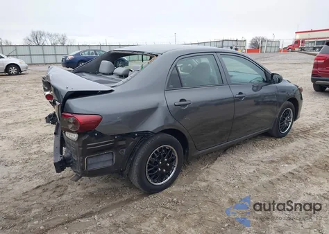 2013 Toyota Corolla L из США, поврежденный, VIN 2T1BU4EEXDC002083